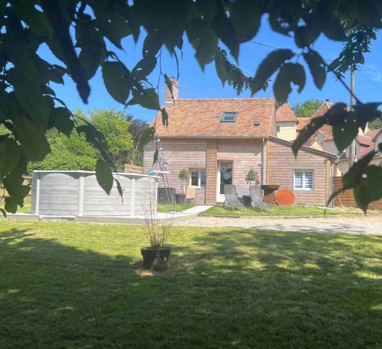 Cottage Cocooning Romantique Avec Jaccuzzi Prive Ancinnes Kültér fotó